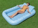 Bestway Materac plażowy 214x155cm + poduszka i uchwyt na kubek 43838
