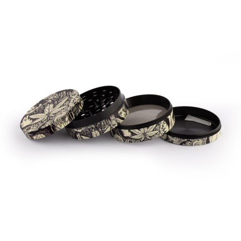 Grinder Euphoria Mystical - młynek do suszu - 4-częściowy 63 mm
