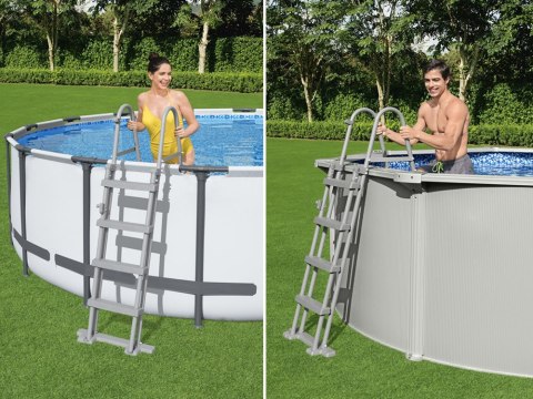 Bestway Bezpieczna DRABINKA do basenu 122cm 58331