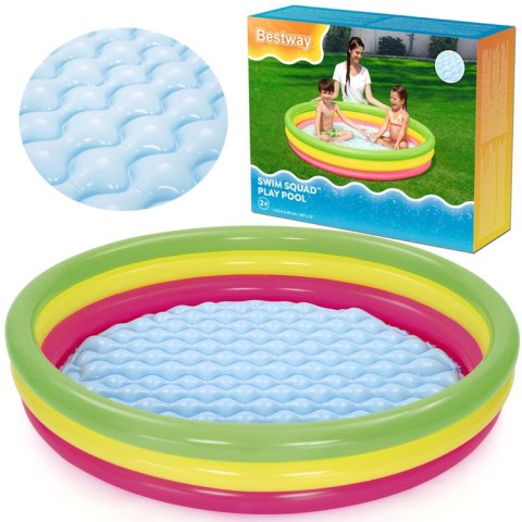 Bestway kolorowy Basenik dmuchany 152x30cm 51103