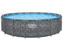 Bestway Basen stelażowy CAŁOROCZNY 549x132cm 6w1 561KC
