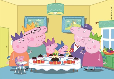 Puzzle 2x20 Super Color ŚWINKA PEPPA Clementoni 24831