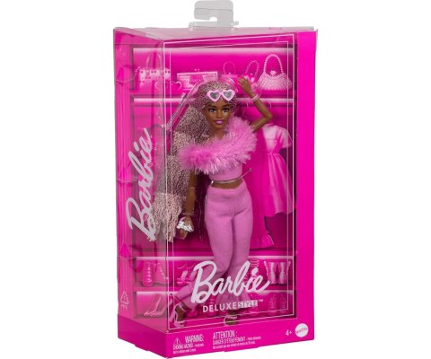 Mattel HYV28 Barbie Deluxe Style Różowa Lalka Modowa w Stylu Barbiecore