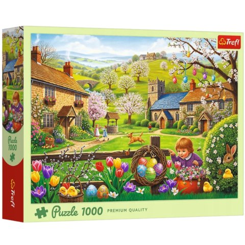 Puzzle - 1000 - Poszukiwanie wielkanocnych jajek -Trefl 10977