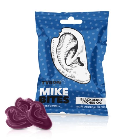 Żelki konopne - Cannabis Gummies Euphoria - Tyson 2.0 - Blackberry Lychee OG