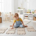 WOOPIE Mata Sensoryczna Ortopedyczna Puzzle Ręce i Nogi 16 el. - Kolor Beżowy