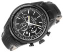 Zegarek Męski Giewont Chronograph Sapphire Czarny GW7650-A4