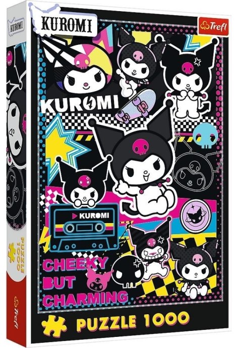 Puzzle 1000 W świecie Kuromi TREFL