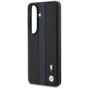 BMW futerał do SAMSUNG S26 kompatybilny z MagSafe BMHMS26S25PCPSKB (Perforated Stripe Logo) niebieski