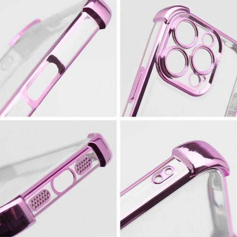 Futerał do iPhone 11 Antishock Electro purpurowy