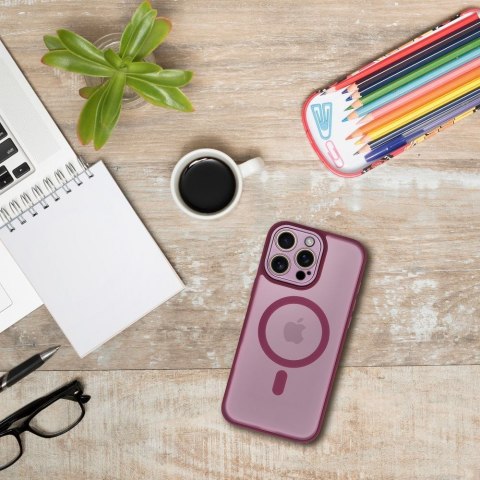 Futerał do iPhone 11 Variete Mag Cover zgodny z MagSafe fioletowy