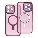 Futerał do iPhone 12 MINI Variete Mag Cover zgodny z MagSafe fioletowy