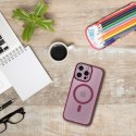 Futerał do iPhone 12 MINI Variete Mag Cover zgodny z MagSafe fioletowy