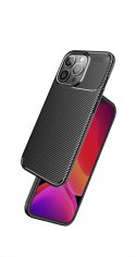 Futerał do iPhone 12 PRO MAX Carbon Premium czarny