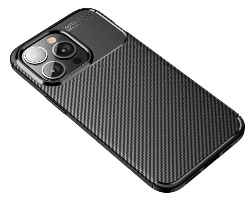 Futerał do iPhone 12 PRO MAX Carbon Premium czarny