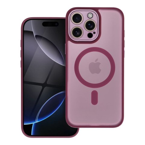 Futerał do iPhone 15 PRO MAX Variete Mag Cover zgodny z MagSafe fioletowy
