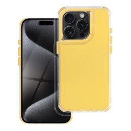 Futerał do iPhone 15 PRO Matrix żółty