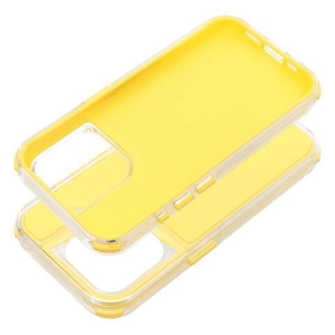 Futerał do iPhone 15 PRO Matrix żółty