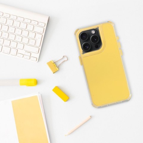 Futerał do iPhone 15 PRO Matrix żółty