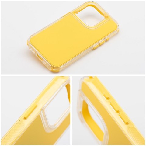 Futerał do iPhone 15 PRO Matrix żółty