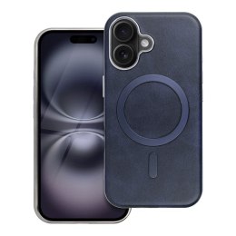 Futerał do iPhone 16 Gentleman Mag Cover zgodny z MagSafe granatowy