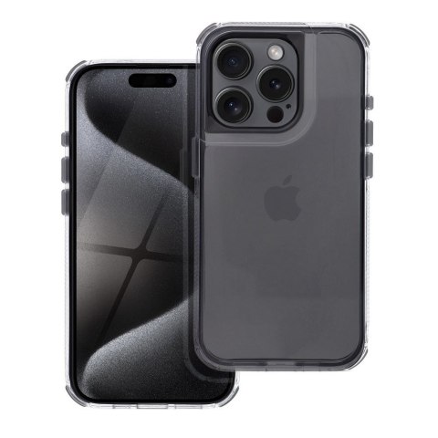 Futerał do iPhone 16 Matrix Clear czarny