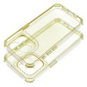Futerał do iPhone 16 Matrix Clear żółty