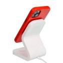Futerał do iPhone 16 PLUS Leather Mag Cover zgodny z MagSafe czerwony