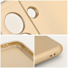 Futerał do iPhone 16 PLUS Metallic złoty