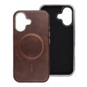 Futerał do iPhone 16 PRO MAX Gentleman Mag Cover zgodny z MagSafe brązowy
