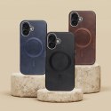 Futerał do iPhone 16 PRO MAX Gentleman Mag Cover zgodny z MagSafe brązowy