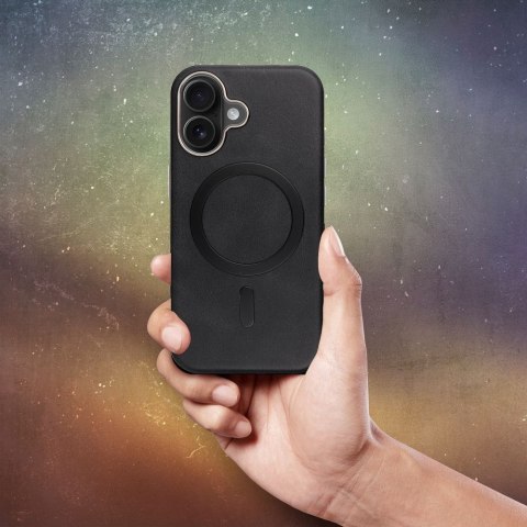 Futerał do iPhone 16 PRO MAX Gentleman Mag Cover zgodny z MagSafe czarny