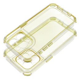 Futerał do iPhone 16 PRO MAX Matrix Clear żółty