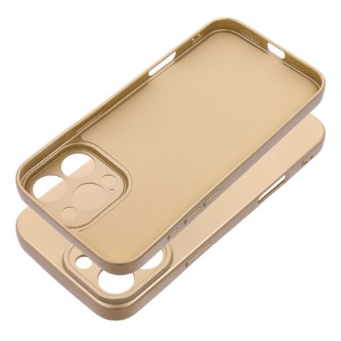 Futerał do iPhone 16 PRO MAX Metallic złoty