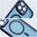 Futerał do iPhone 16 PRO Variete Mag Cover zgodny z MagSafe granatowy