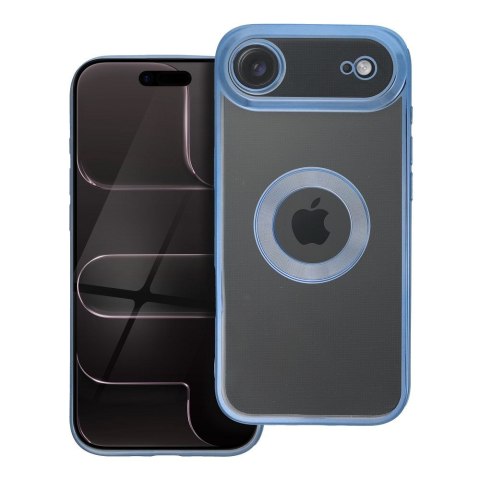 Futerał do iPhone 17 AIR Glam niebieski