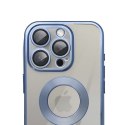 Futerał do iPhone 17 AIR Glam niebieski
