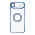 Futerał do iPhone 17 AIR Glam niebieski