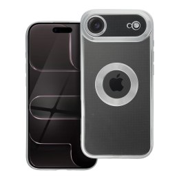 Futerał do iPhone 17 AIR Glam srebrny