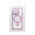 Futerał do iPhone 17 Antishock Electro zgodny z MagSafe purpurowy