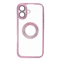 Futerał do iPhone 17 Glam pudrowy róż
