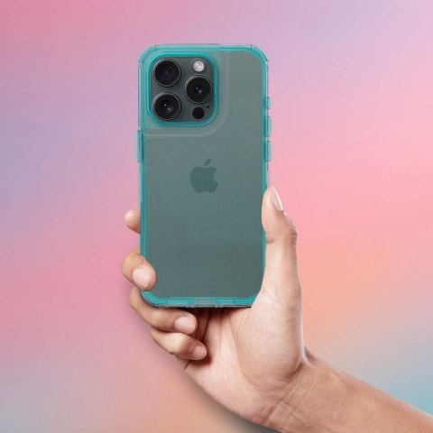 Futerał do iPhone 17 Matrix Clear miętowy