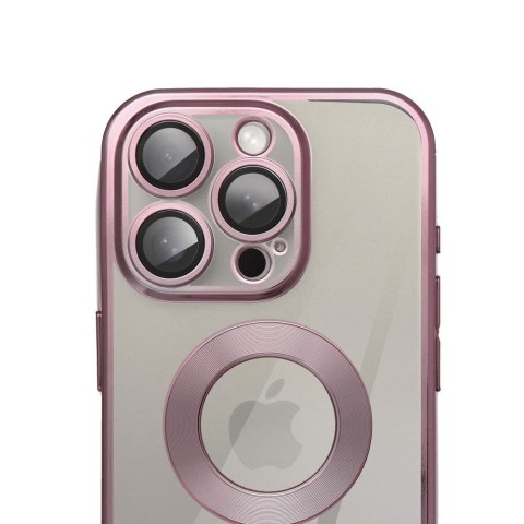 Futerał do iPhone 17 PRO Glam pudrowy róż
