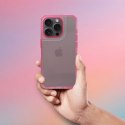 Futerał do iPhone 17 PRO Matrix Clear pudrowy róż