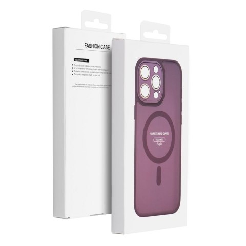 Futerał do iPhone 17 Variete Mag Cover zgodny z MagSafe fioletowy