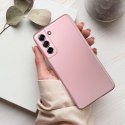 Futerał do Samsung A17 Metallic różowy