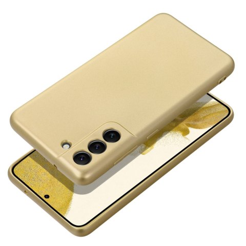 Futerał do Samsung A17 Metallic złoty