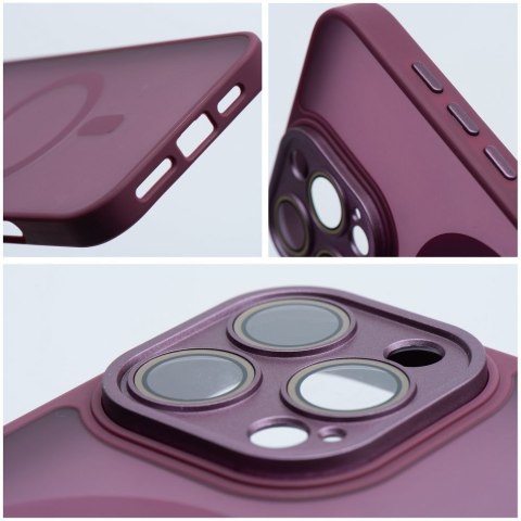 Futerał do Samsung A37 Variete Mag Cover zgodny z MagSafe fioletowy