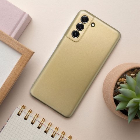 Futerał do Samsung A57 5G Metallic złoty