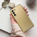 Futerał do Samsung A57 5G Metallic złoty